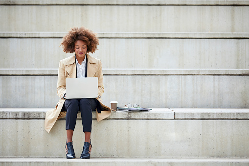 woman sitting 