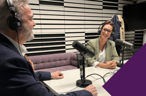 Amandine Bianchi sharing her expertise on recruitment on RTL Luxembourg’s podcast hosted by Adam Petersen 